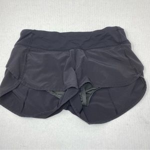 Lululemon Black Speed Up Shorts 4" 4